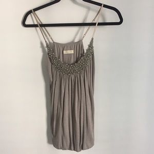 Phanuel beaded detail tank top