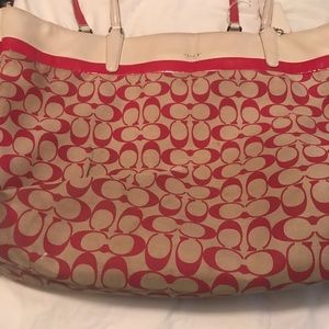 Well loved coach handbag