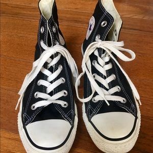 Black Converse Chuck Taylor All Star High Tops