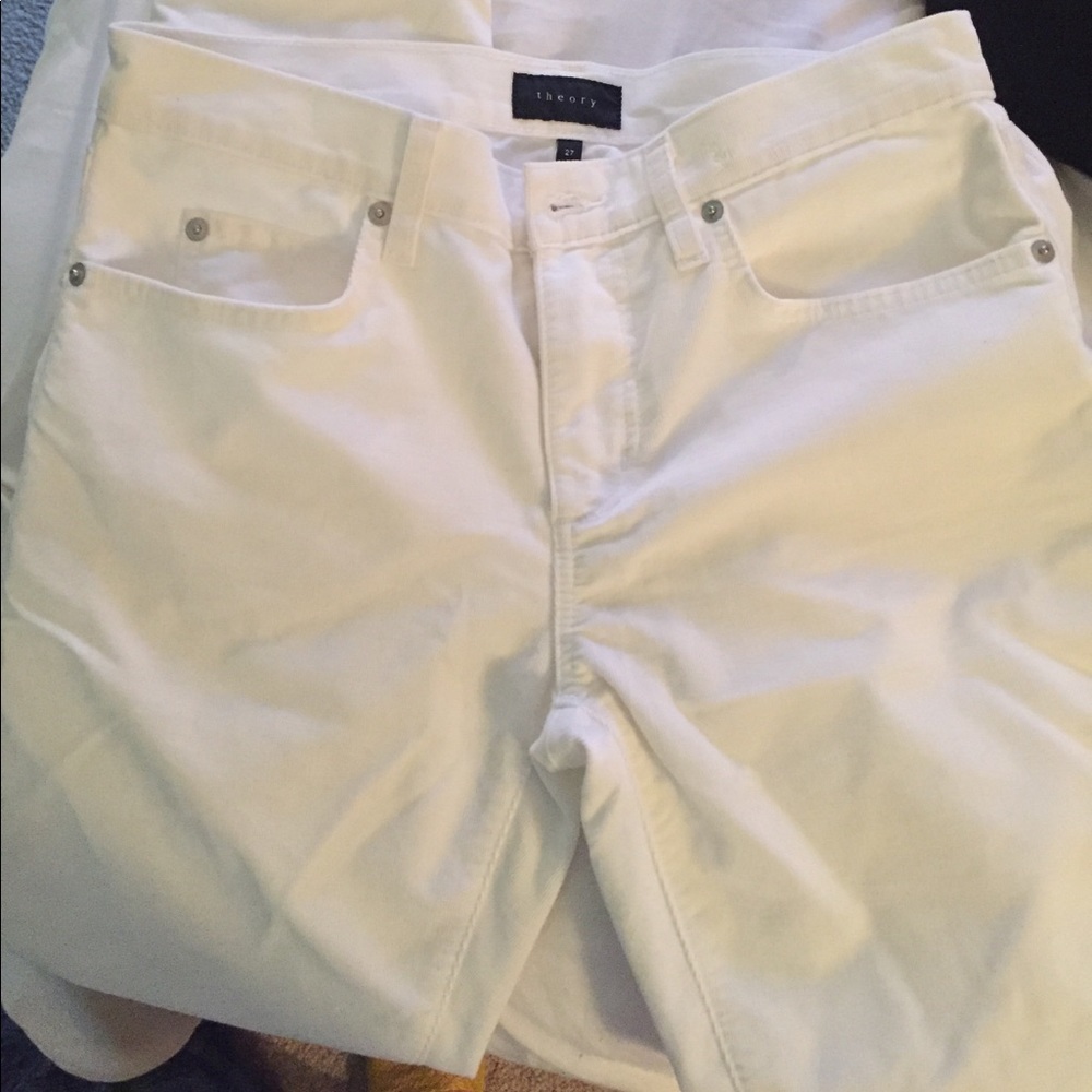 White jeans