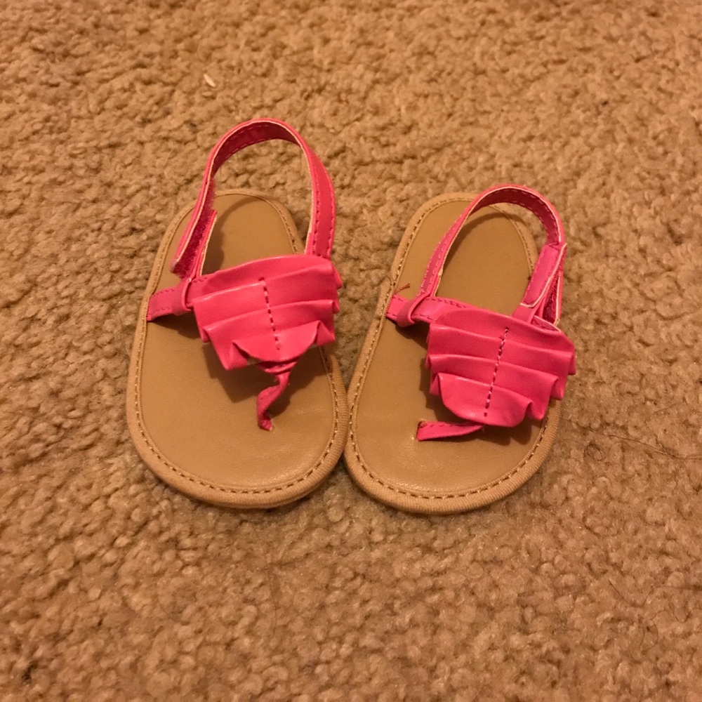 Pink sandals