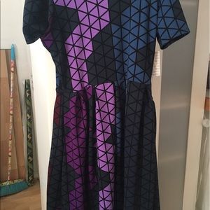 NWT XL Lularoe Amelia dress