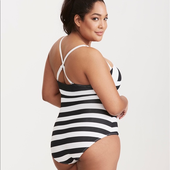 Torrid Other - Barbie black and white one piece