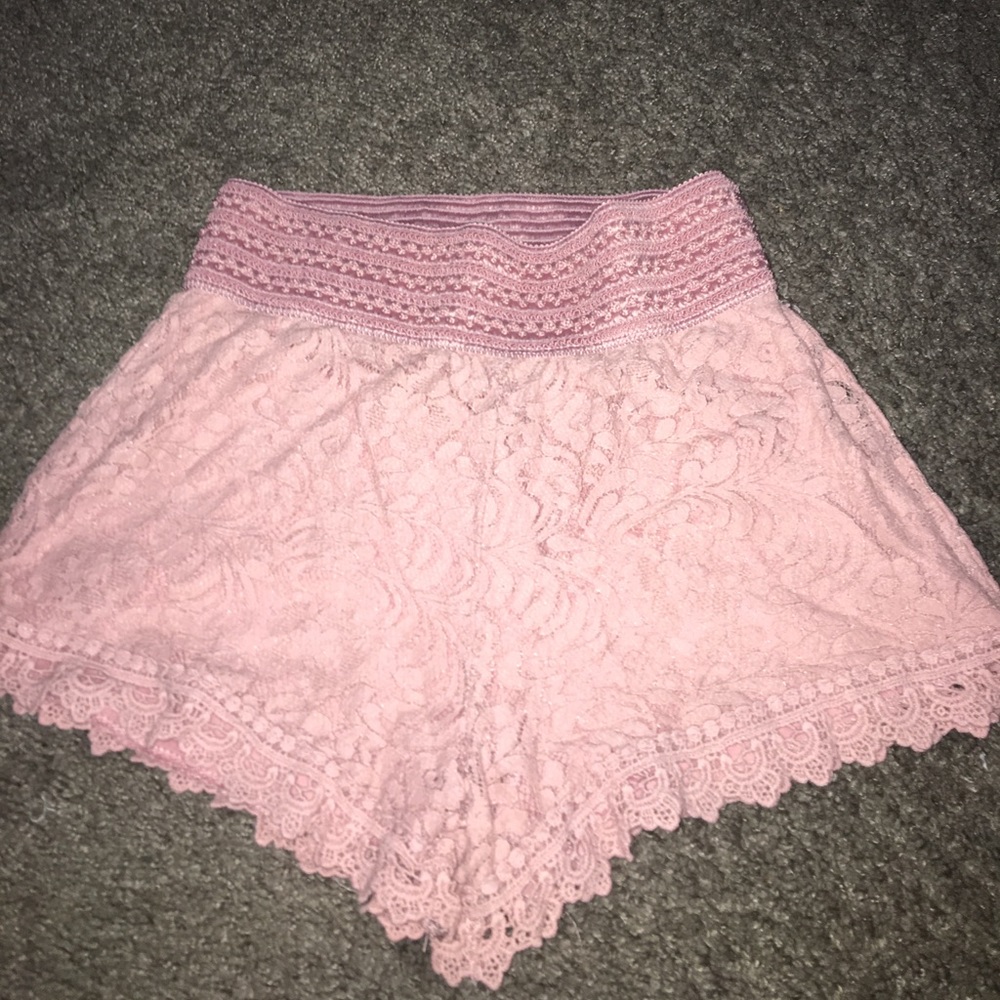 Pink shorts
