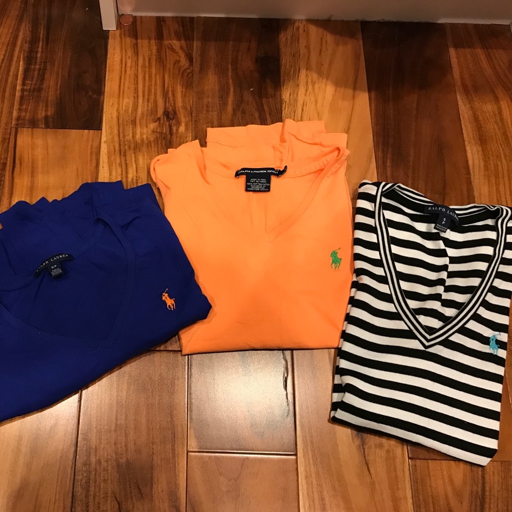 Bundle of Ralph Lauren T- shirts