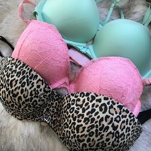 BRA LOT 32C Victoria's Secret, VS PINK, H&M