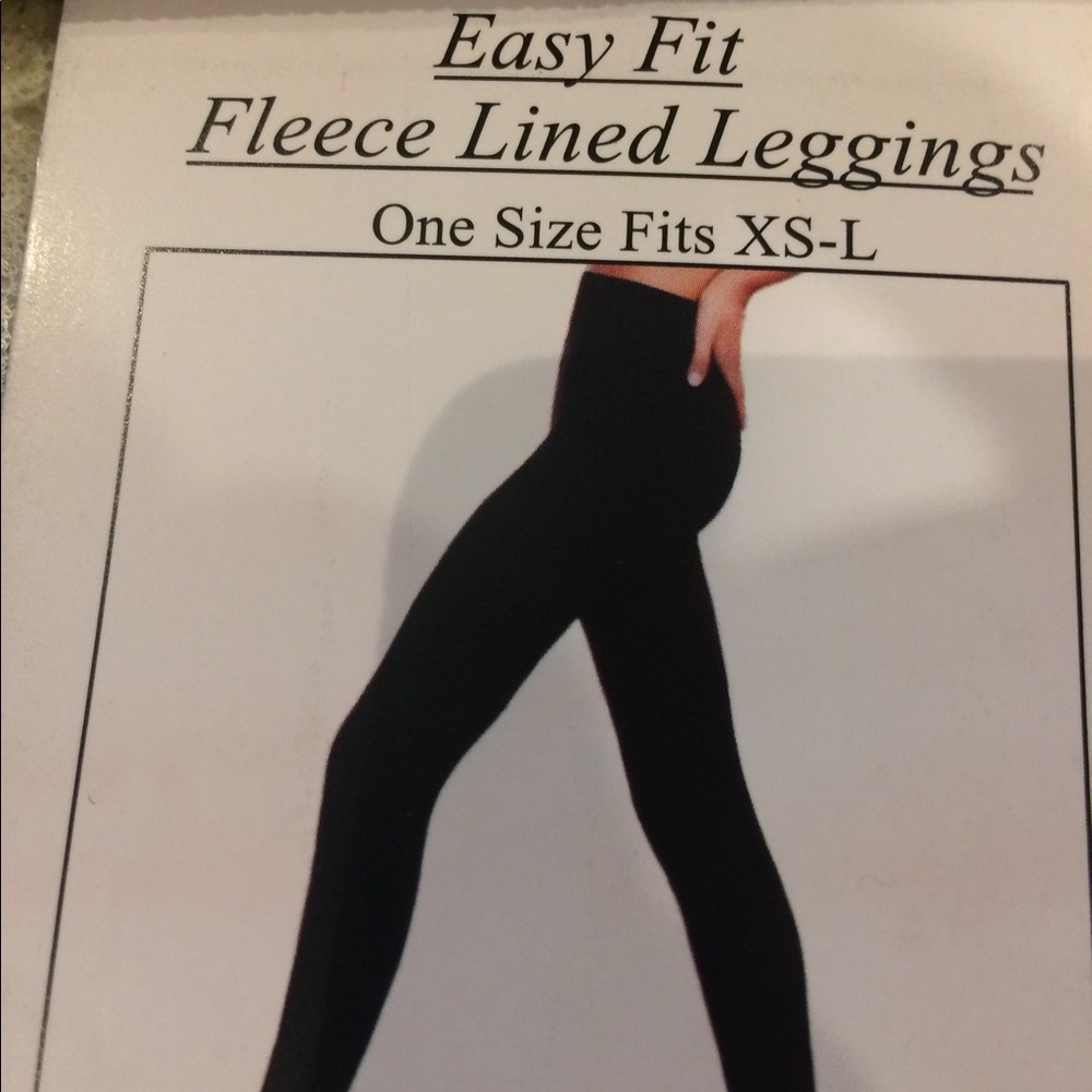 Easy Fit Fleece-Lined Leggings - brand new!