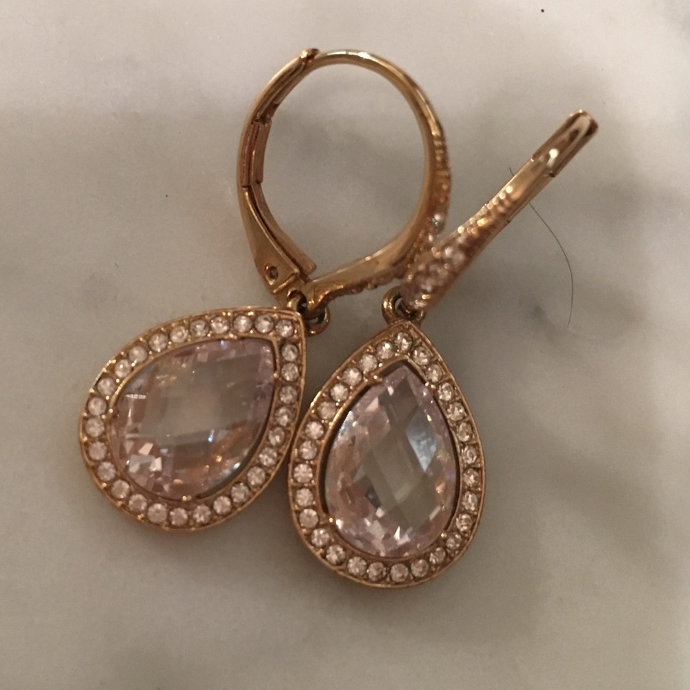 Nadri drop earrings
