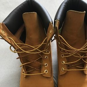 Timberland 6" wheat boots