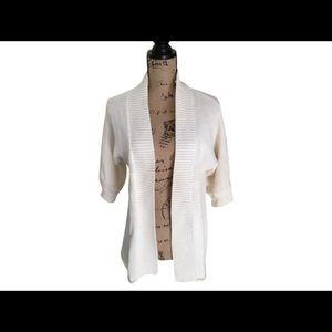 Cream Open Cardigan