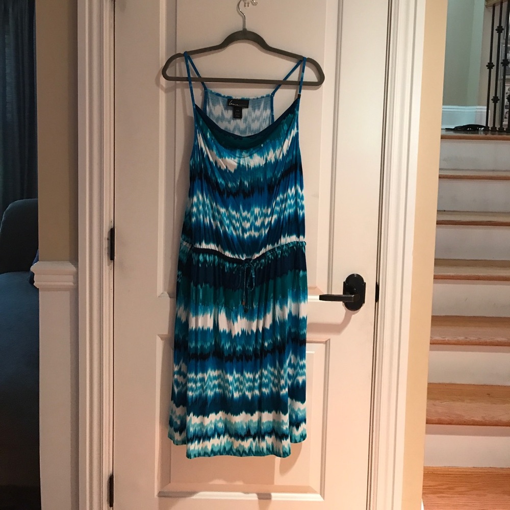 Blue sundress
