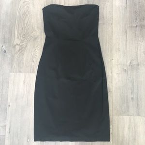 Guess Collection Black Strapless Dress