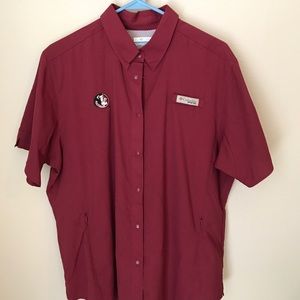 Women's Columbia FSU top