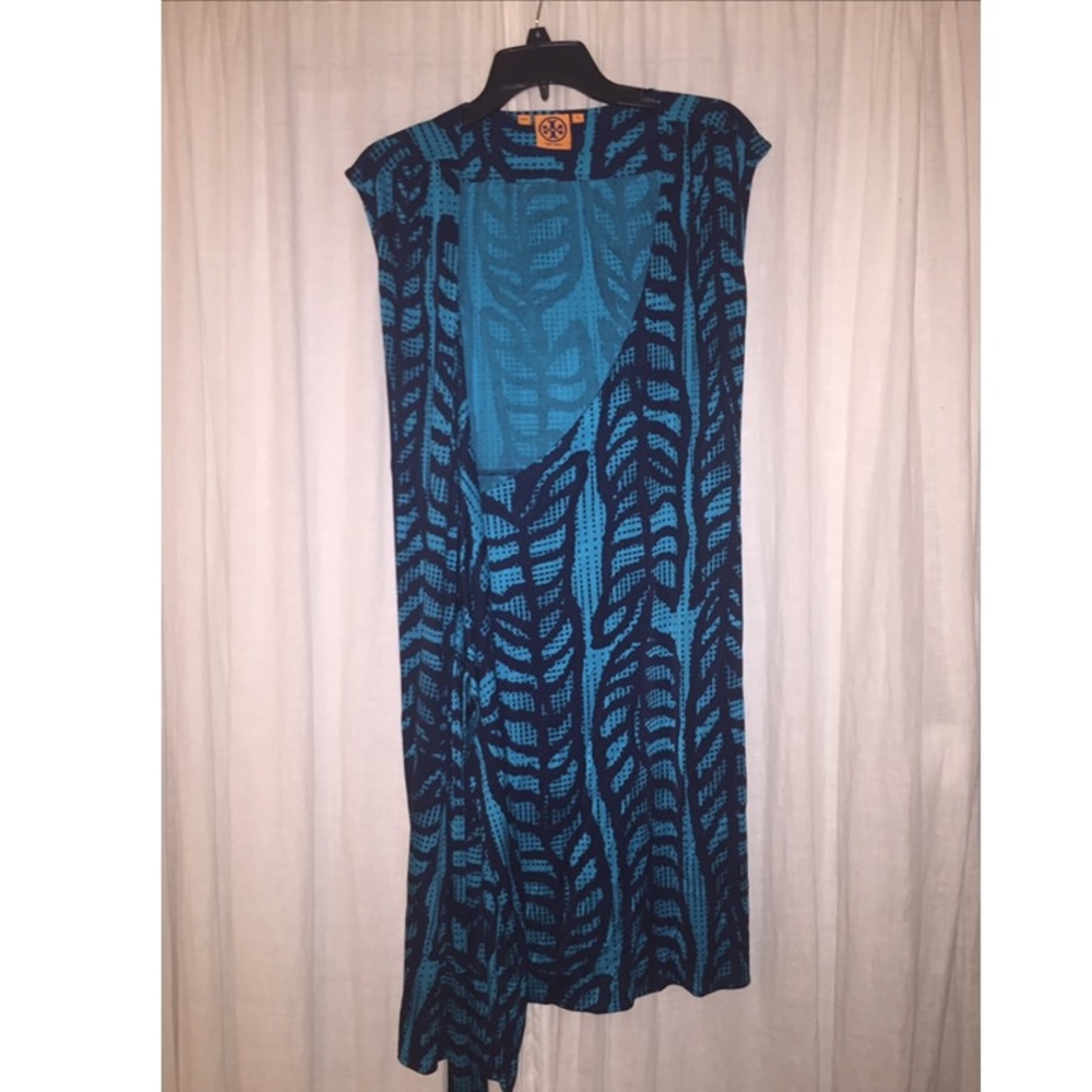 Blue Tory Burch Women's Dress Size Medium