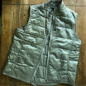 GAP silver vest, size XS