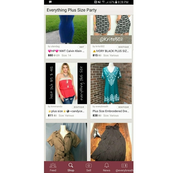 ▫️SOLD OUT▫️LAST▫️HPx2! Plus Embroidered Dress - Picture 8 of 8