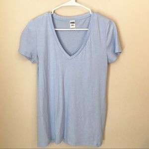 Baby blue VS V-neck