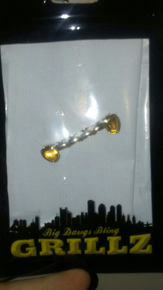 Gold grills
