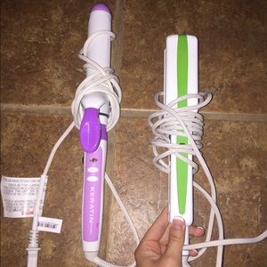Keratin Straightener & Curling Iron