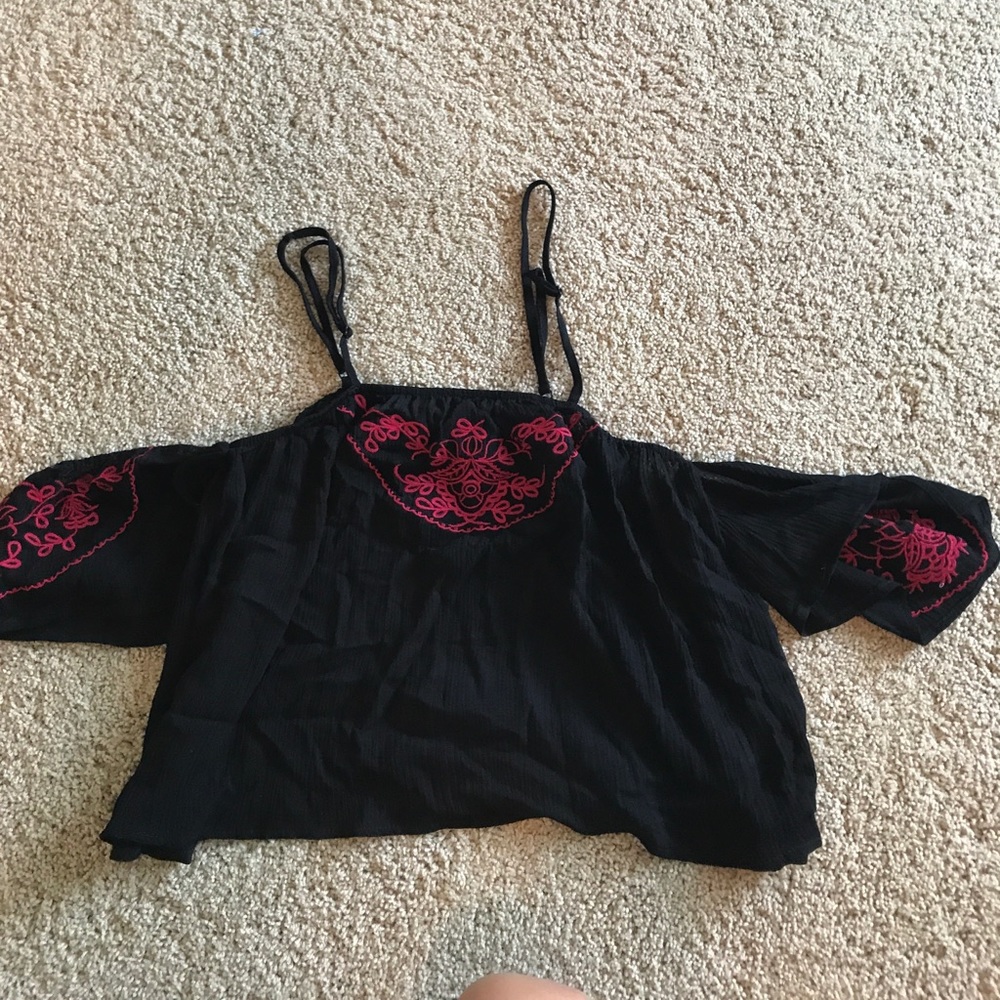 off the shoulder shirt