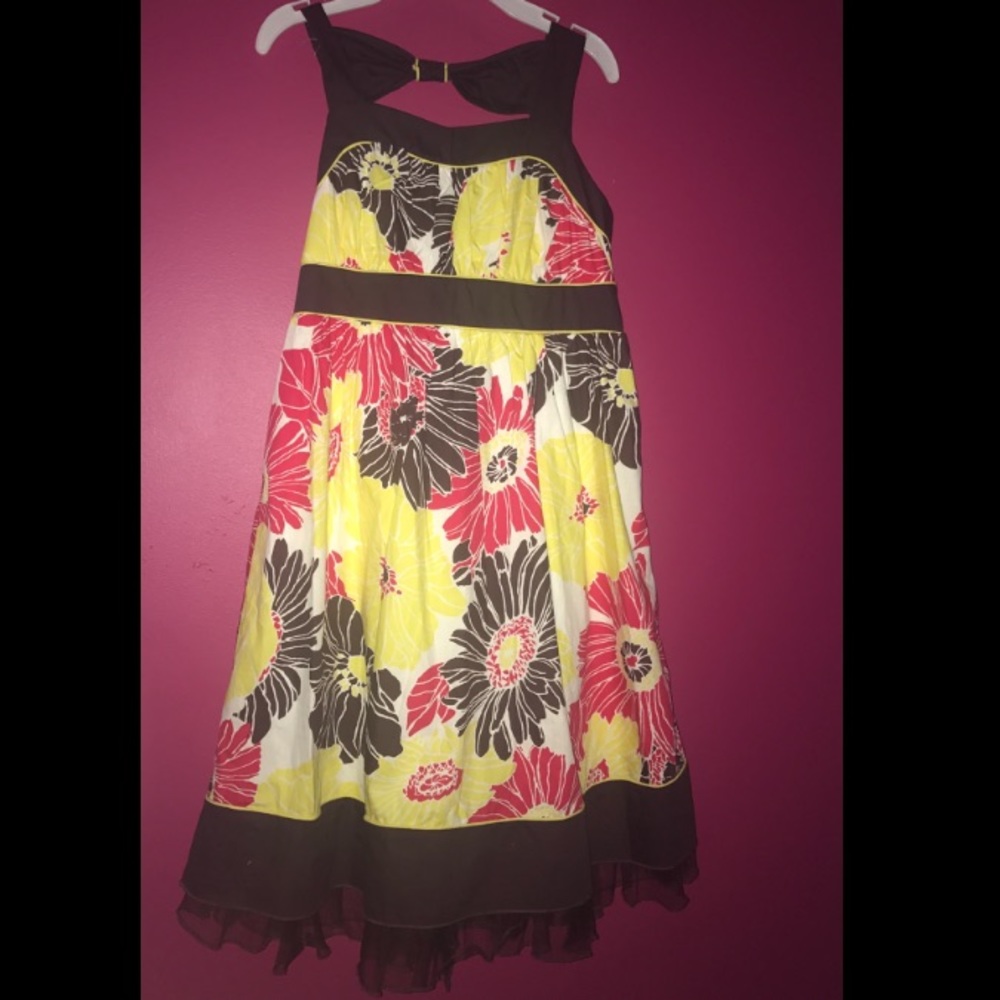 Floral girls dress