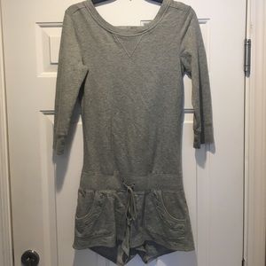 Grey, sweats romper