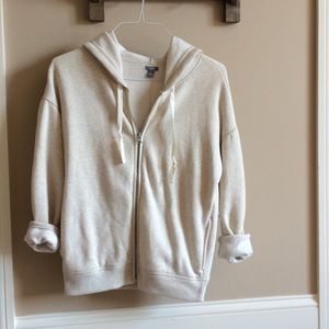 Aerie Zip-Up Sweater