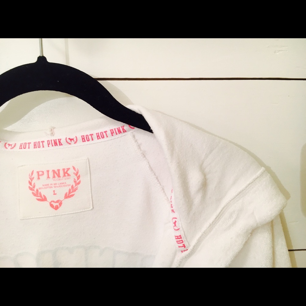 3/4 length sleeve hoodie - Pink!