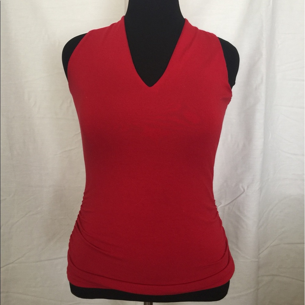 Red INC Sleeveless Top