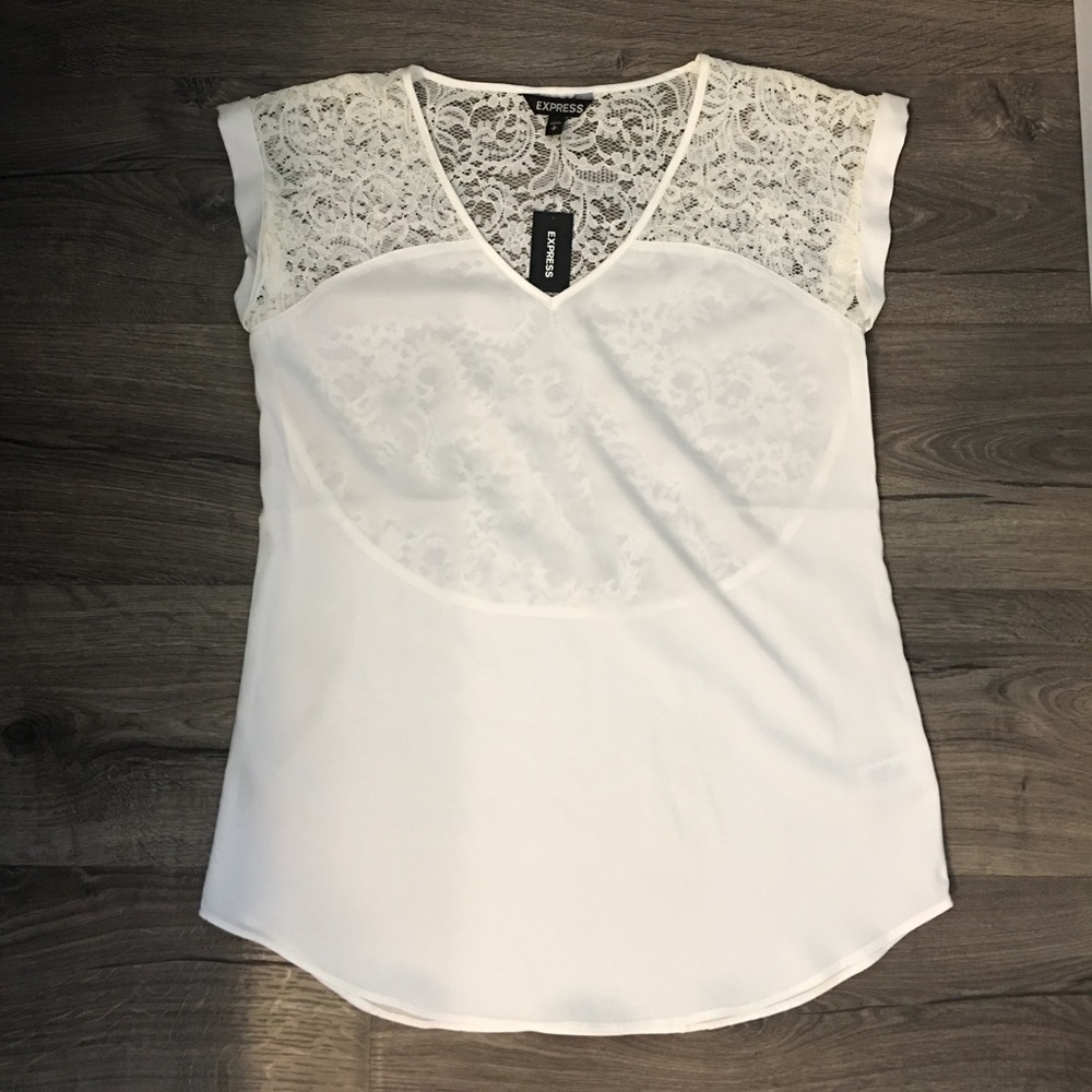 Brand New Express Lace Top
