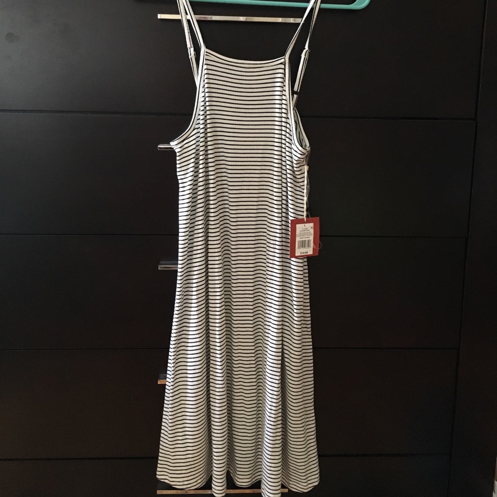 NWT Ribbed Stripe Dress
