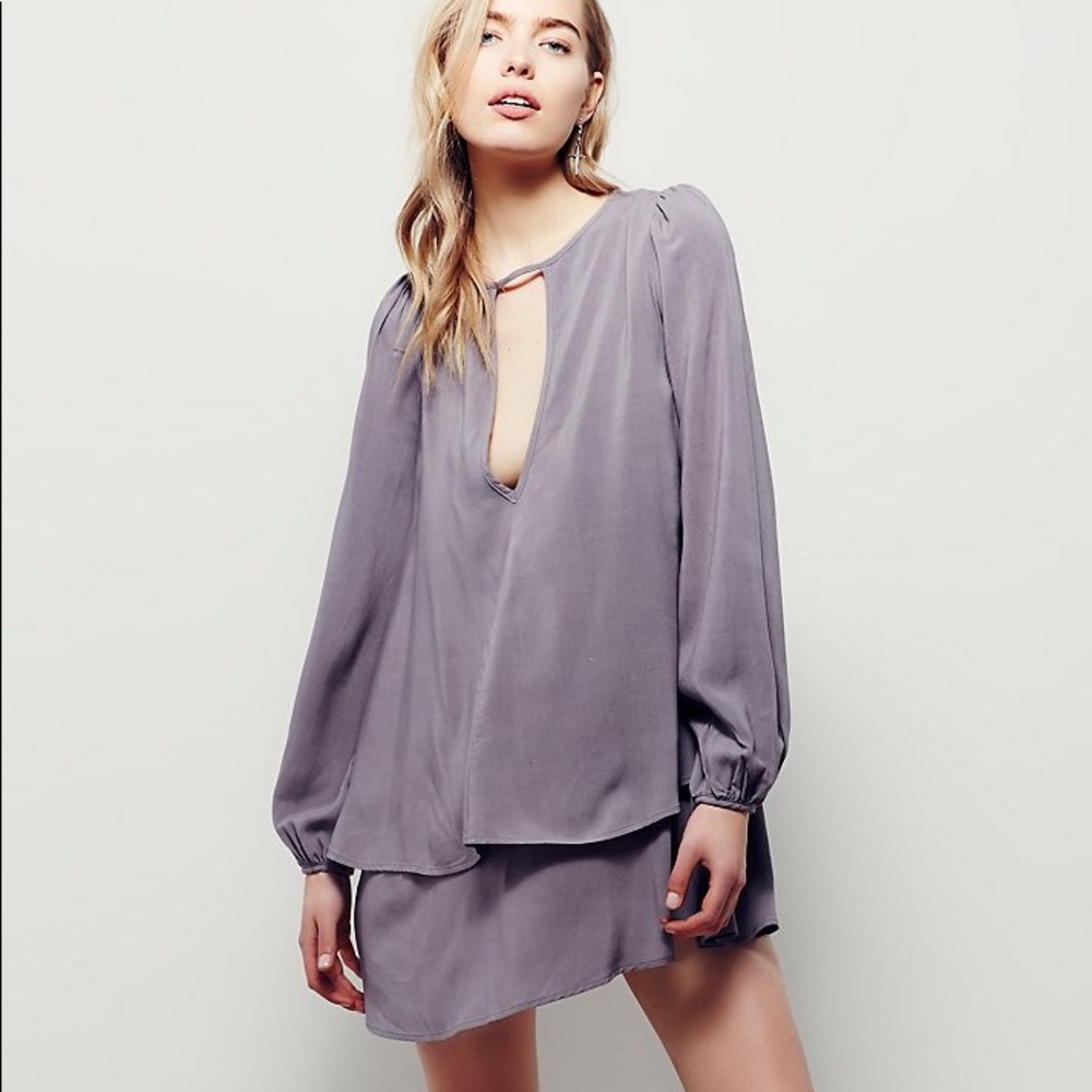 Free people keyhole shift dress