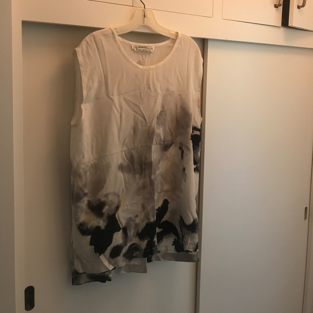 All saints silk top