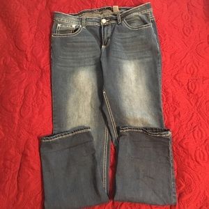 New Directions straight leg jeans