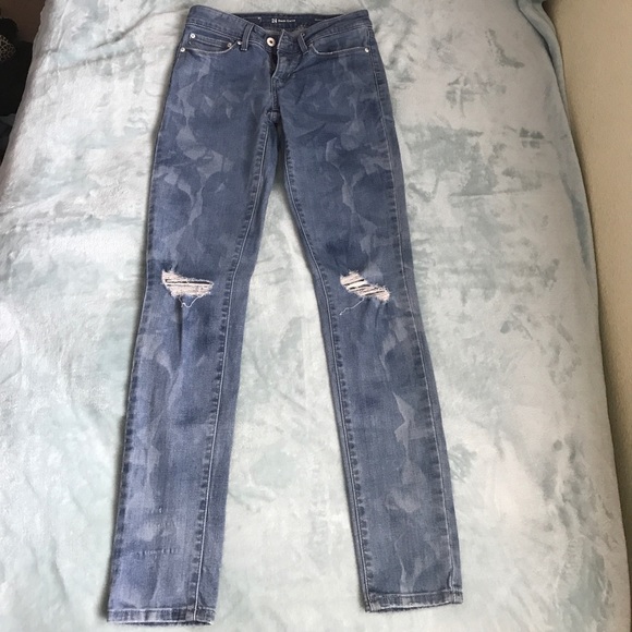 Levi's Acid Wash Modern Rise Skinny Jeans - Picture 1 of 6