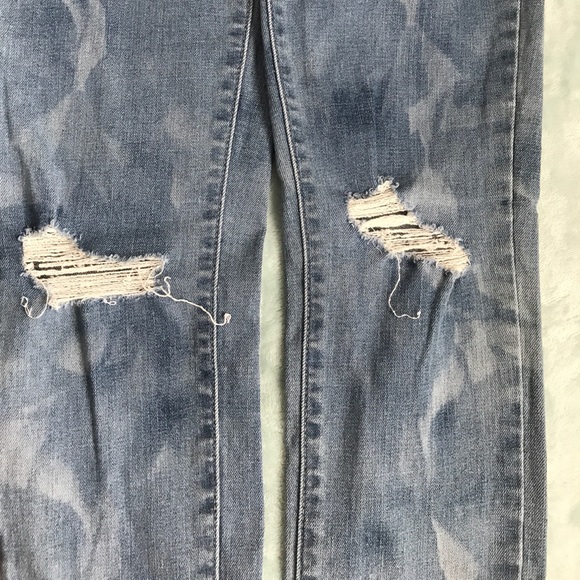 Levi's Acid Wash Modern Rise Skinny Jeans - Picture 5 of 6