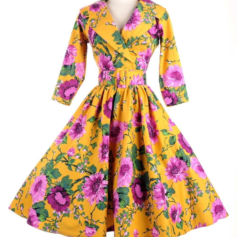 Pinup Couture Birdie Dress + Belt