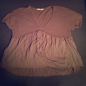 Zara Brown Top