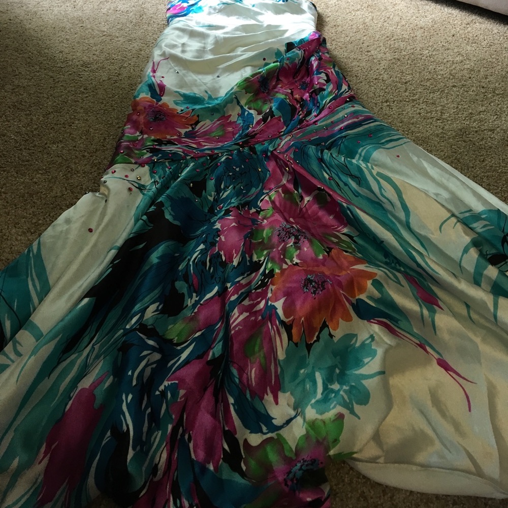 Jovani Strapless Gown