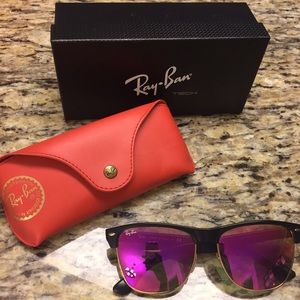 Ray-Ban 57 CLUBMASTER Oversized Gradient