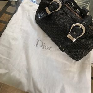 Vintage black Dior bag