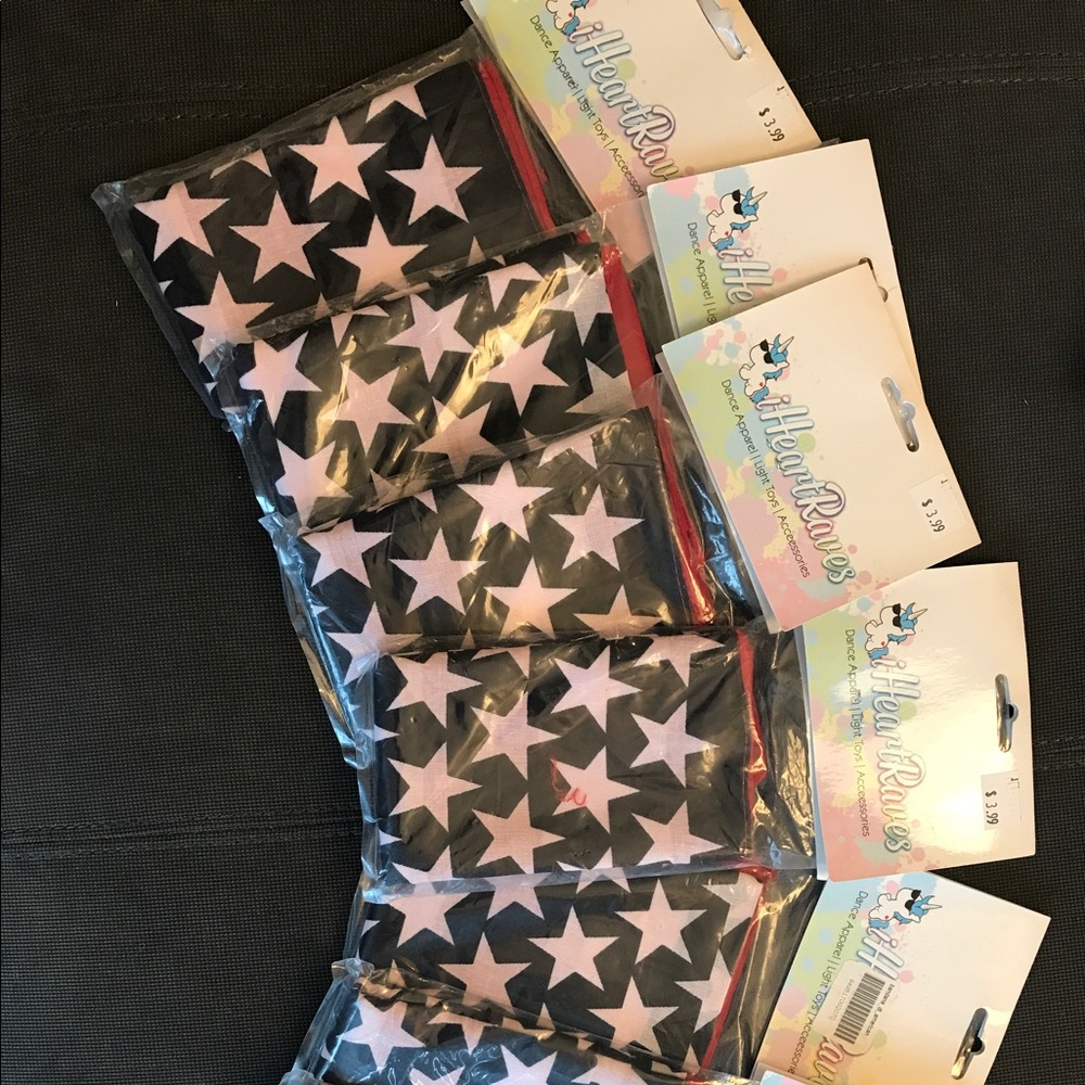 American Flag Bandana