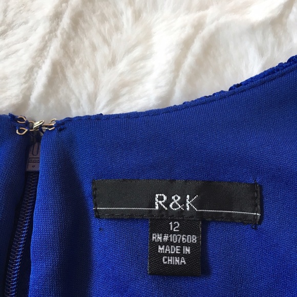🍄R&K Royal Blue dress 🍄 - Picture 5 of 8