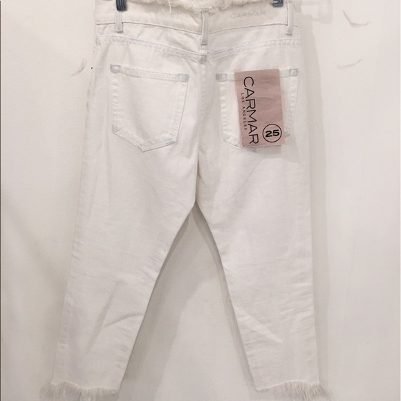 ◾️NEW!◾️ white distressed denim jeans from LF - Picture 3 of 4