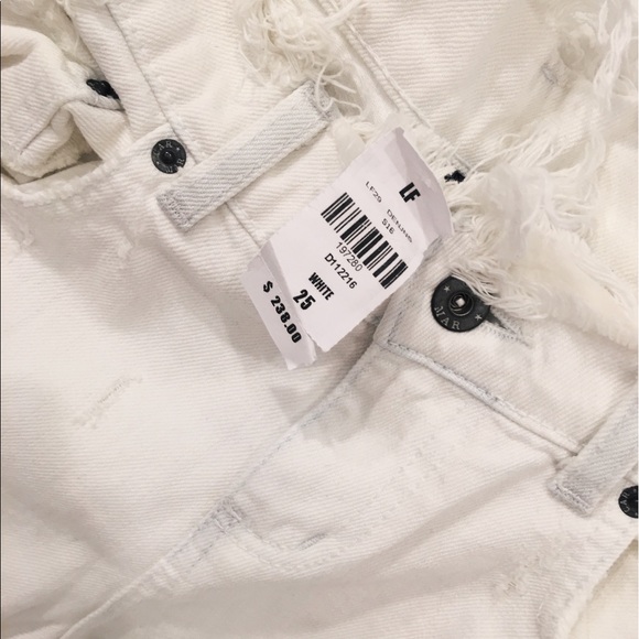 ◾️NEW!◾️ white distressed denim jeans from LF - Picture 4 of 4