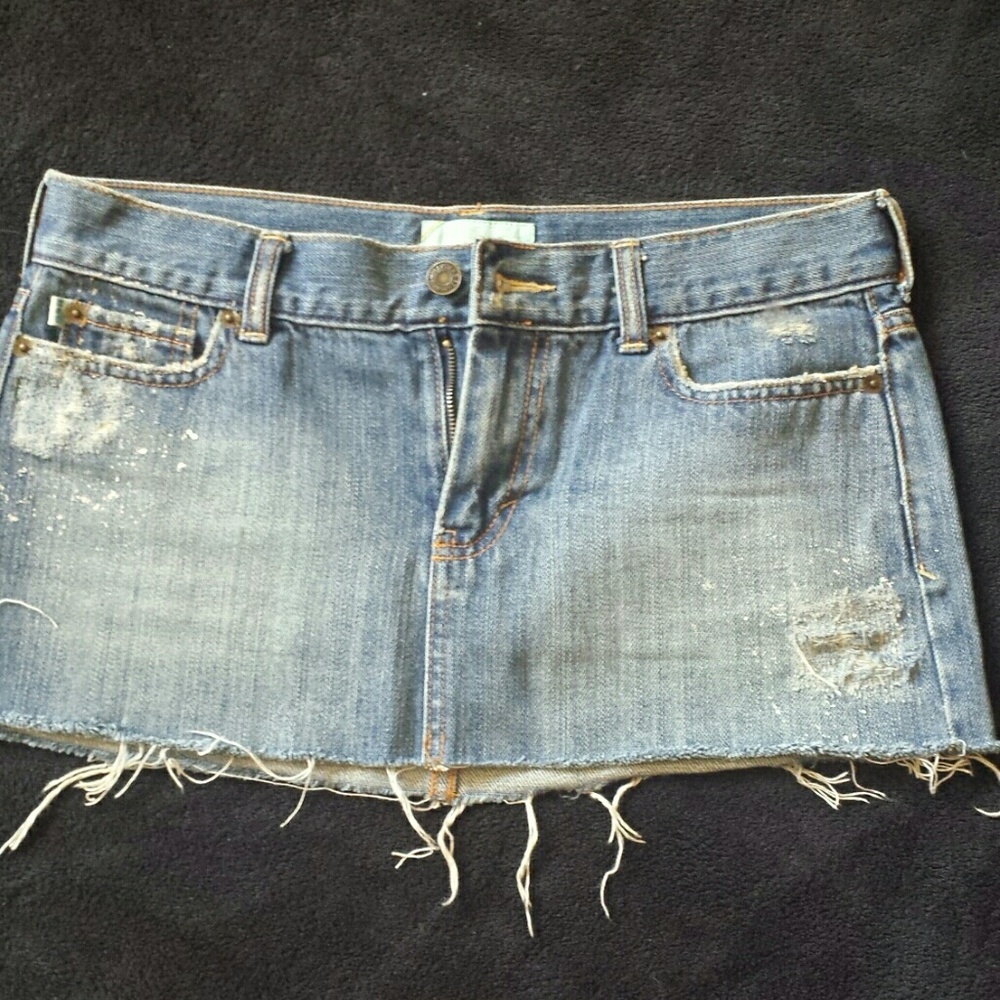 Jean skirt