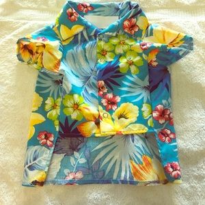 Hawaiian dog shirts