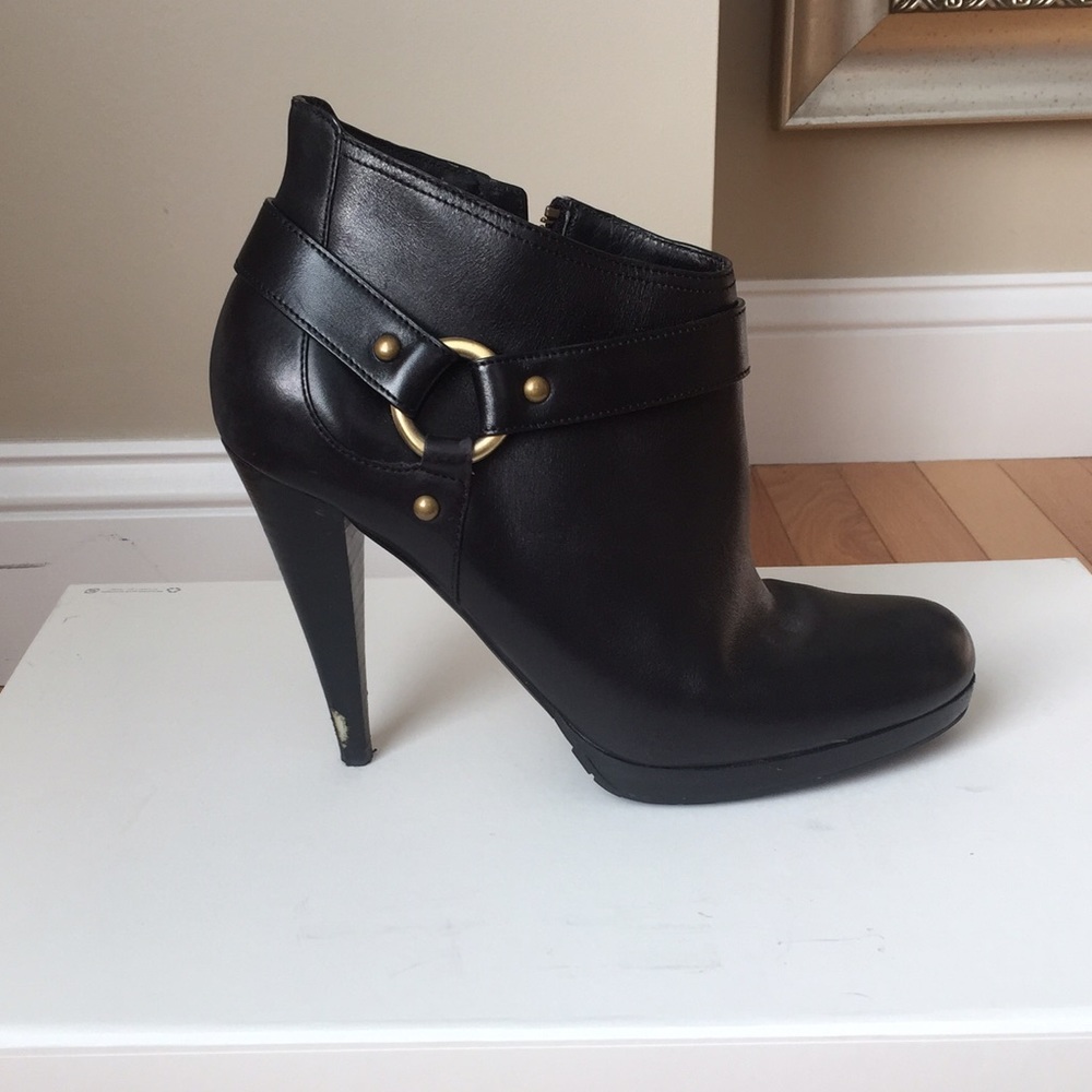 Cole Haan Black Booties