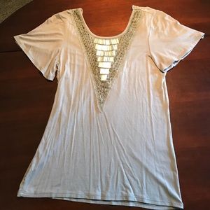 BKE Boutique grey shirt