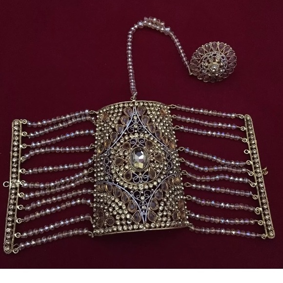 Bollywood Indian bracelet attached ring sale!! - Picture 2 of 6